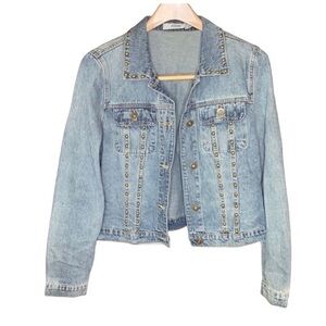 Denim Jean Jacket Women’s Medium JustFab M fall coat